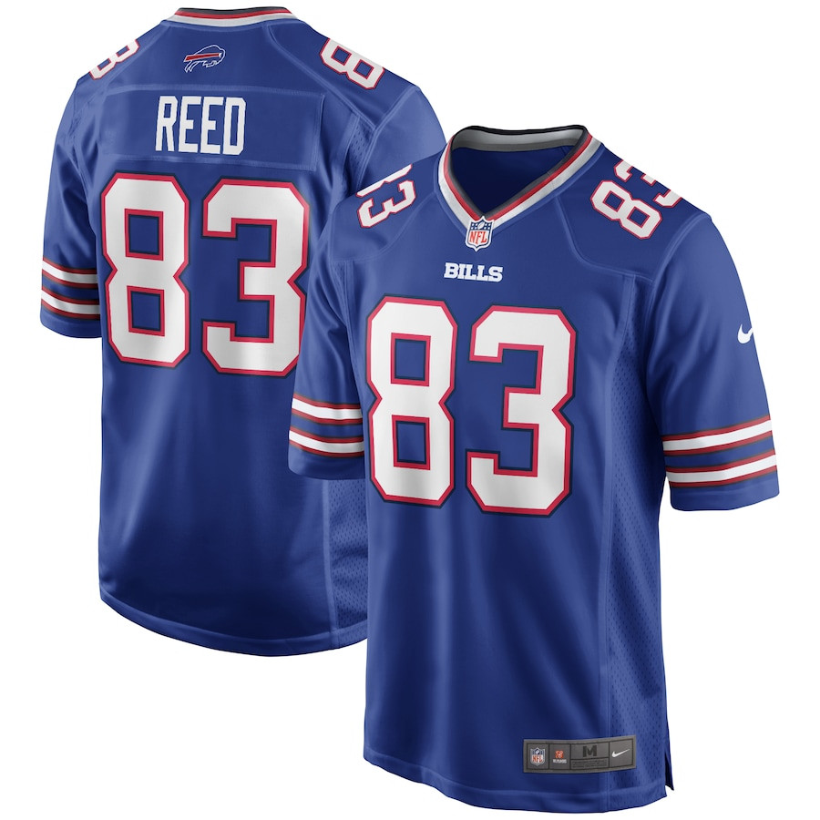 Andre Reed 83 Buffalo Bills Game Retired Royal NFL Jersey Men's