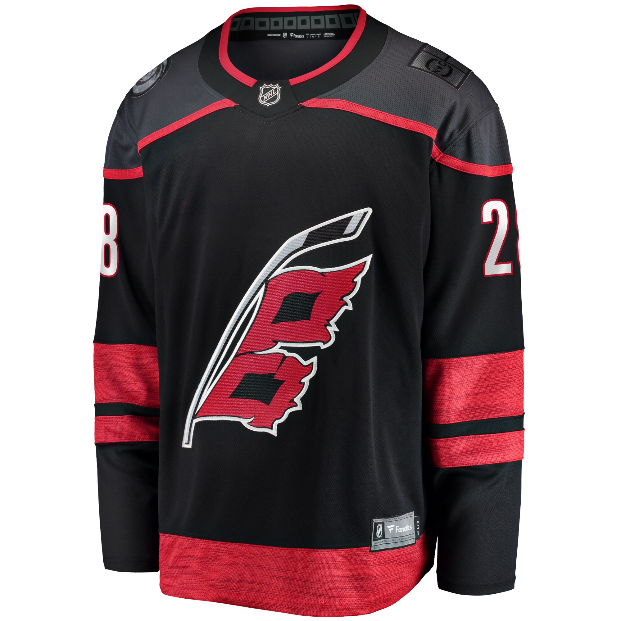 Carolina Hurricanes Brendan Lemieux Black Home Premier Breakaway Player NHL Jersey Men's