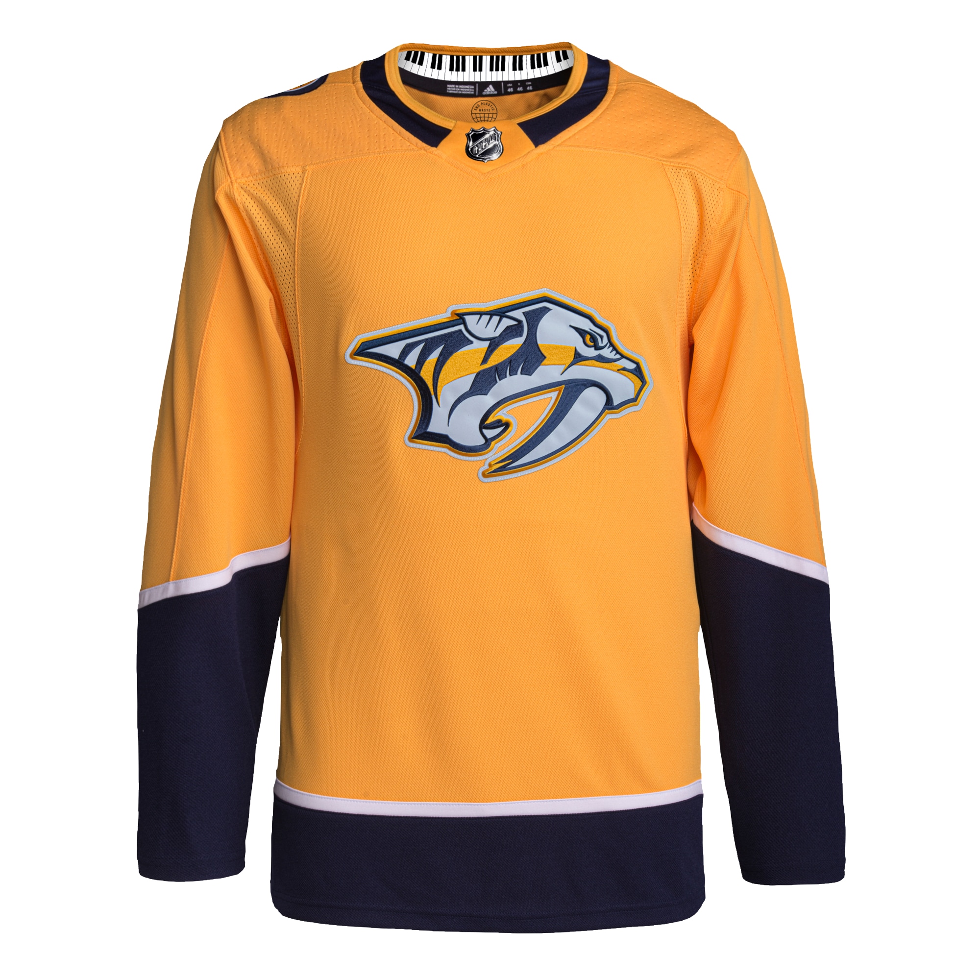 Nashville Predators Gold Home Primegreen NHL Jersey Men's