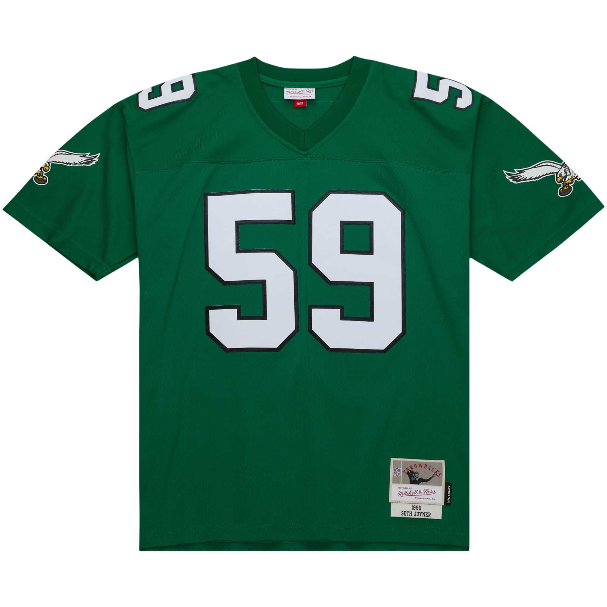 Philadelphia Eagles Seth Joyner Mitchell Ness Kelly Green Legacy NFL Jersey Men's