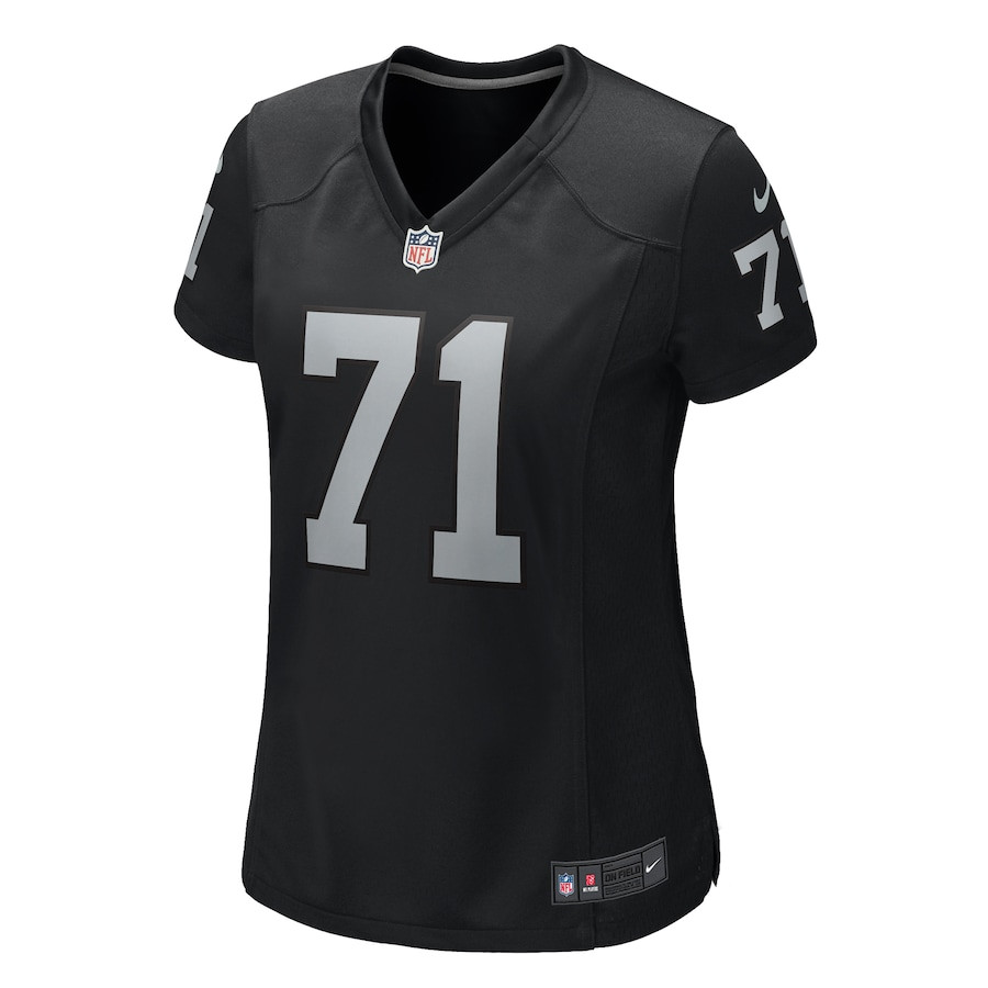 DJ Glaze 71 Las Vegas Raiders Game Black NFL Jersey Women's