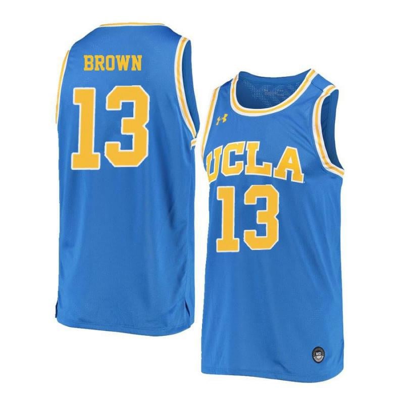 13 David Brown Blue Retro Elite UCLA Bruins NCAA Jersey Men's