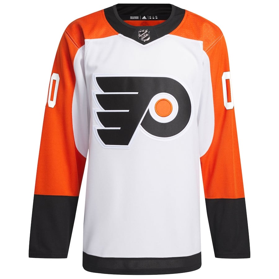 Philadelphia Flyers Away Primegreen Custom White NHL Jersey Men's