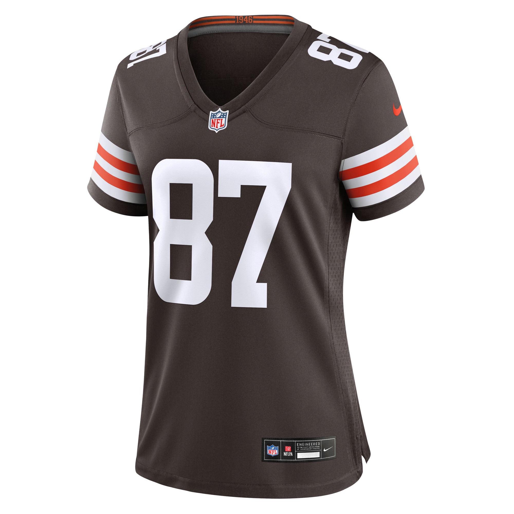 Cleveland Browns Kadarius Toney Brown Team Game NFL Jersey Women's