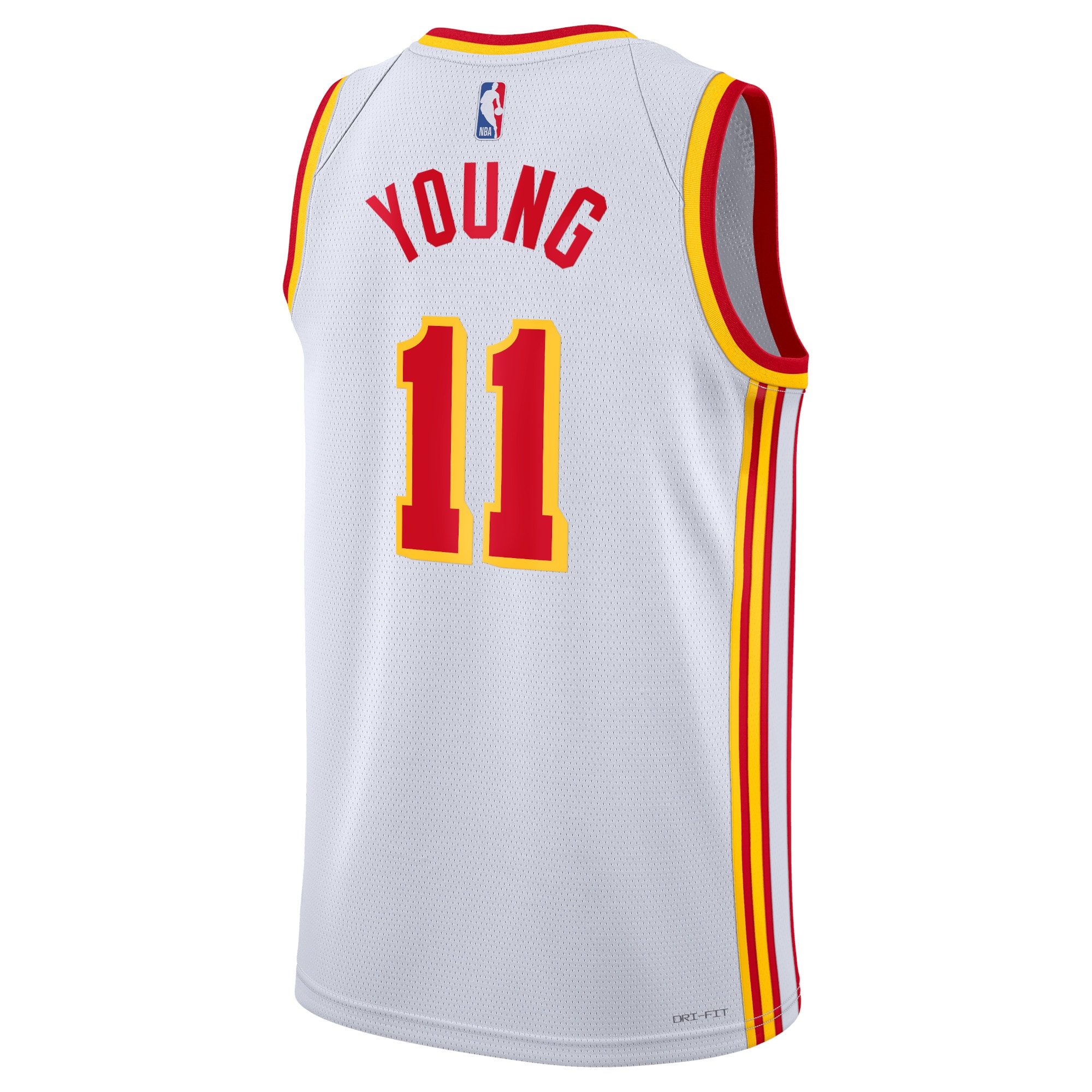 Atlanta Hawks Association Edition Swingman White Trae Youn Unisex NBA Jersey Unisex