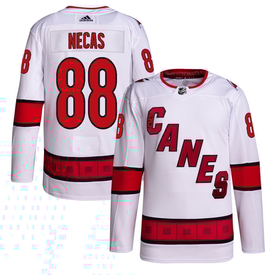 Martin Necas 88 Carolina Hurricanes Away Primegreen White NHL Jersey Men's