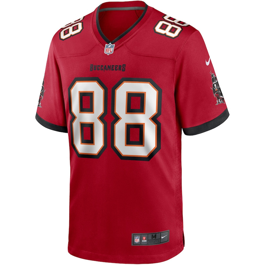 Mark Carrier 88 Tampa Bay Buccaneers Game Retired Red NFL Jersey Men's