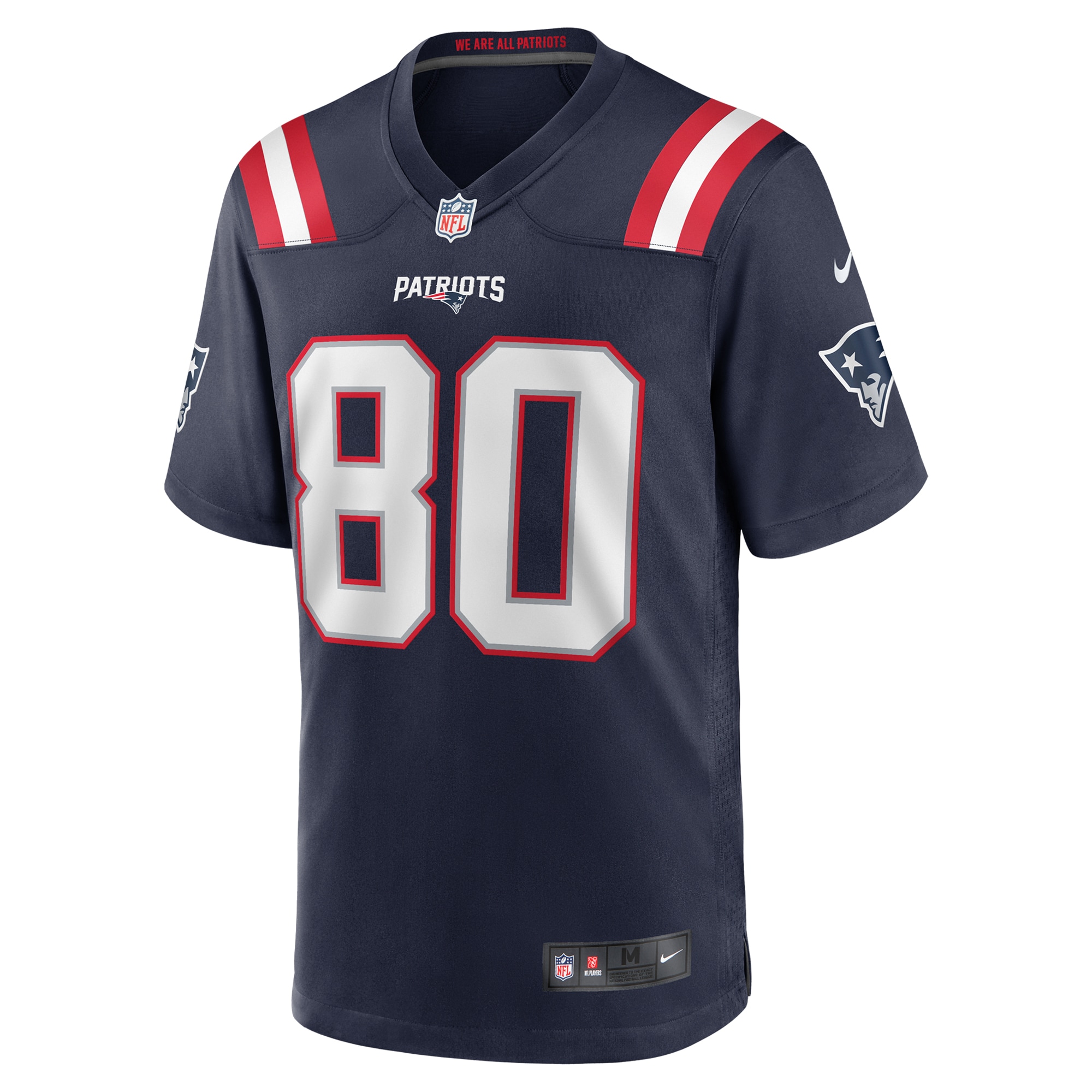 New England Patriots Braylon Sanders Navy Game NFL Jersey Men's