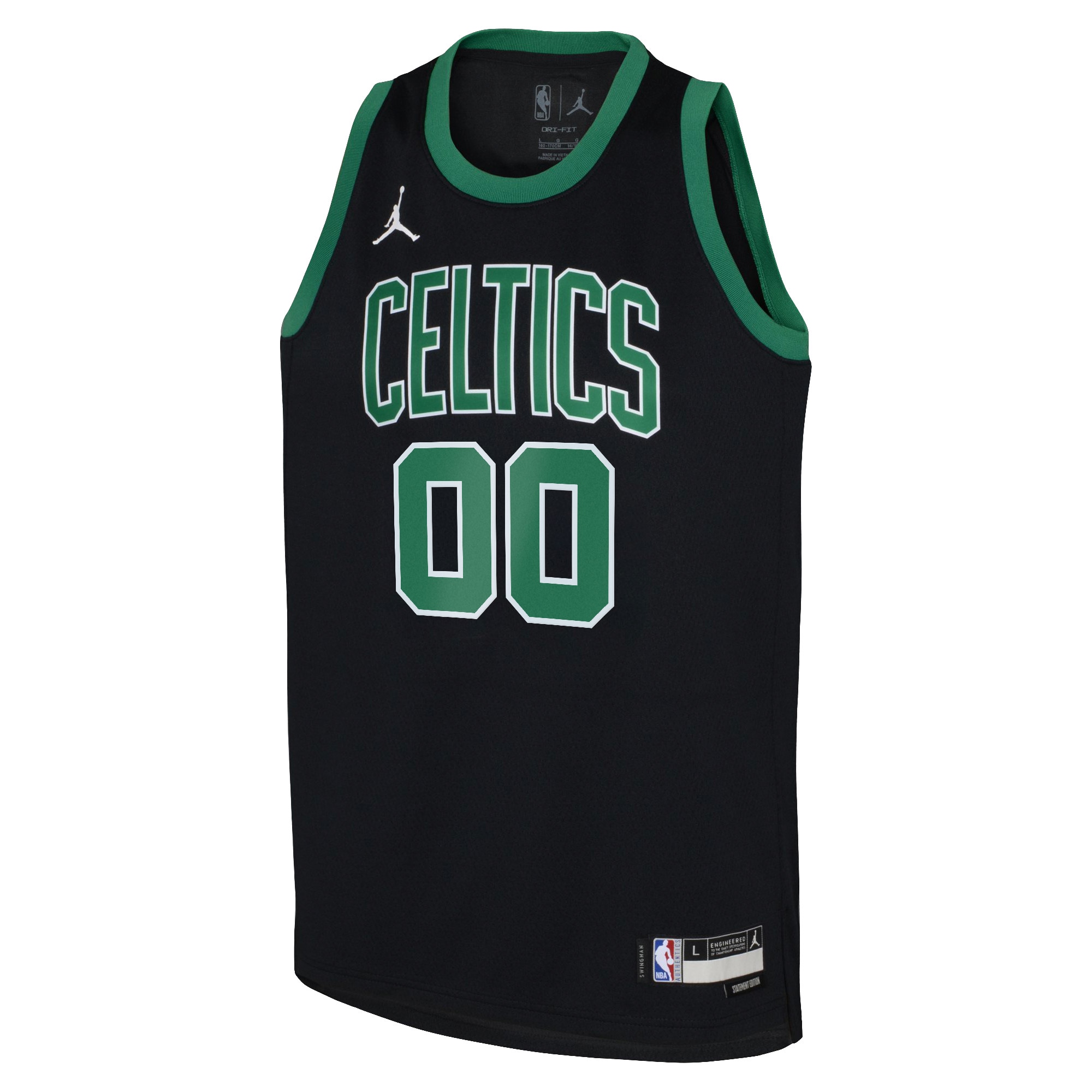 Boston Celtics Jordan Statement Swingman 22 Custom NBA Jersey Youth
