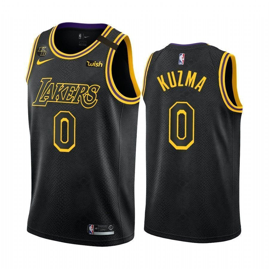 Los Angeles Lakers Kyle Kuzma Black Mamba Inspired City NBA Jersey Men's