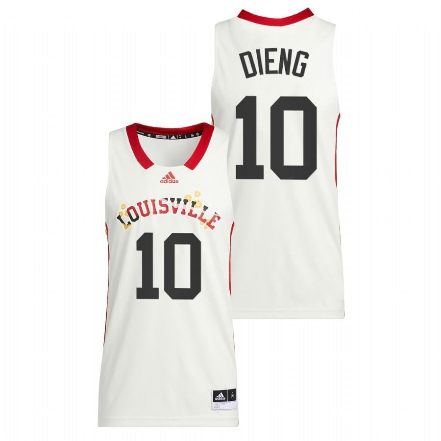 Gorgui Dieng 1 White Louisville Cardinals Honoring Black Excellence NCAA Jersey Men's