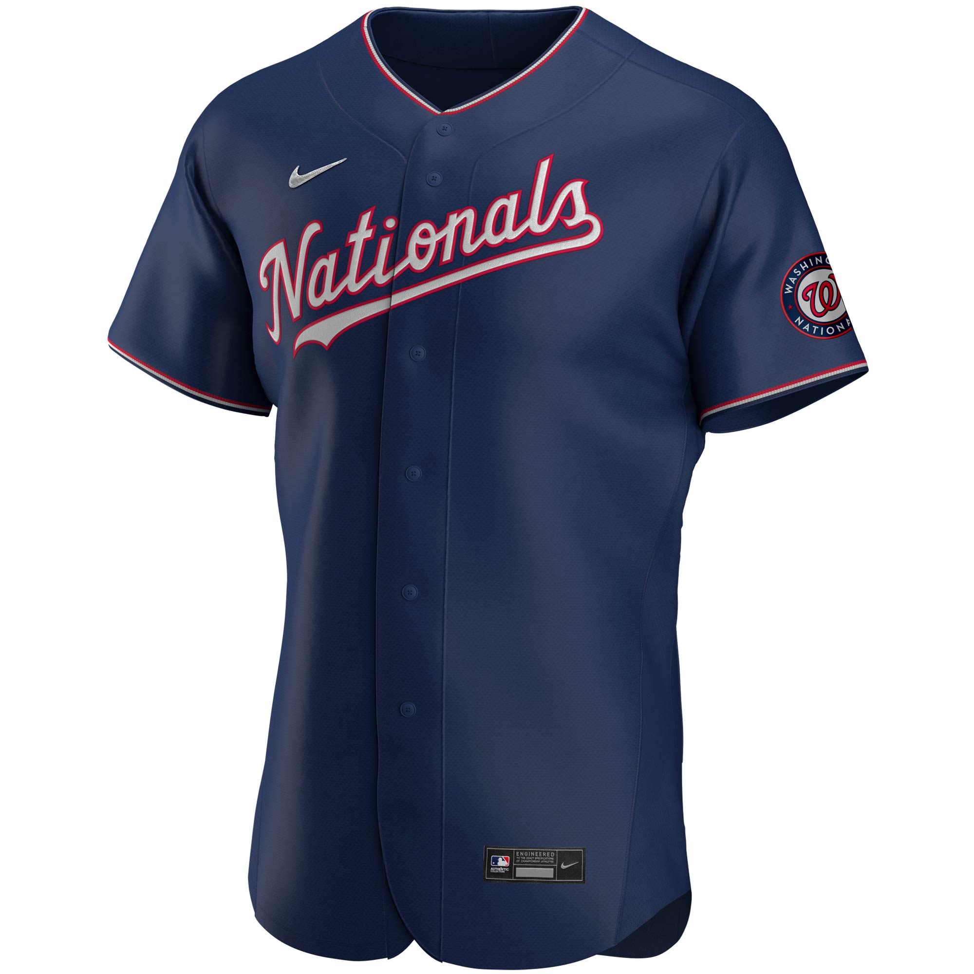 Washington Nationals Navy Alternate Team MLB Jersey Men's