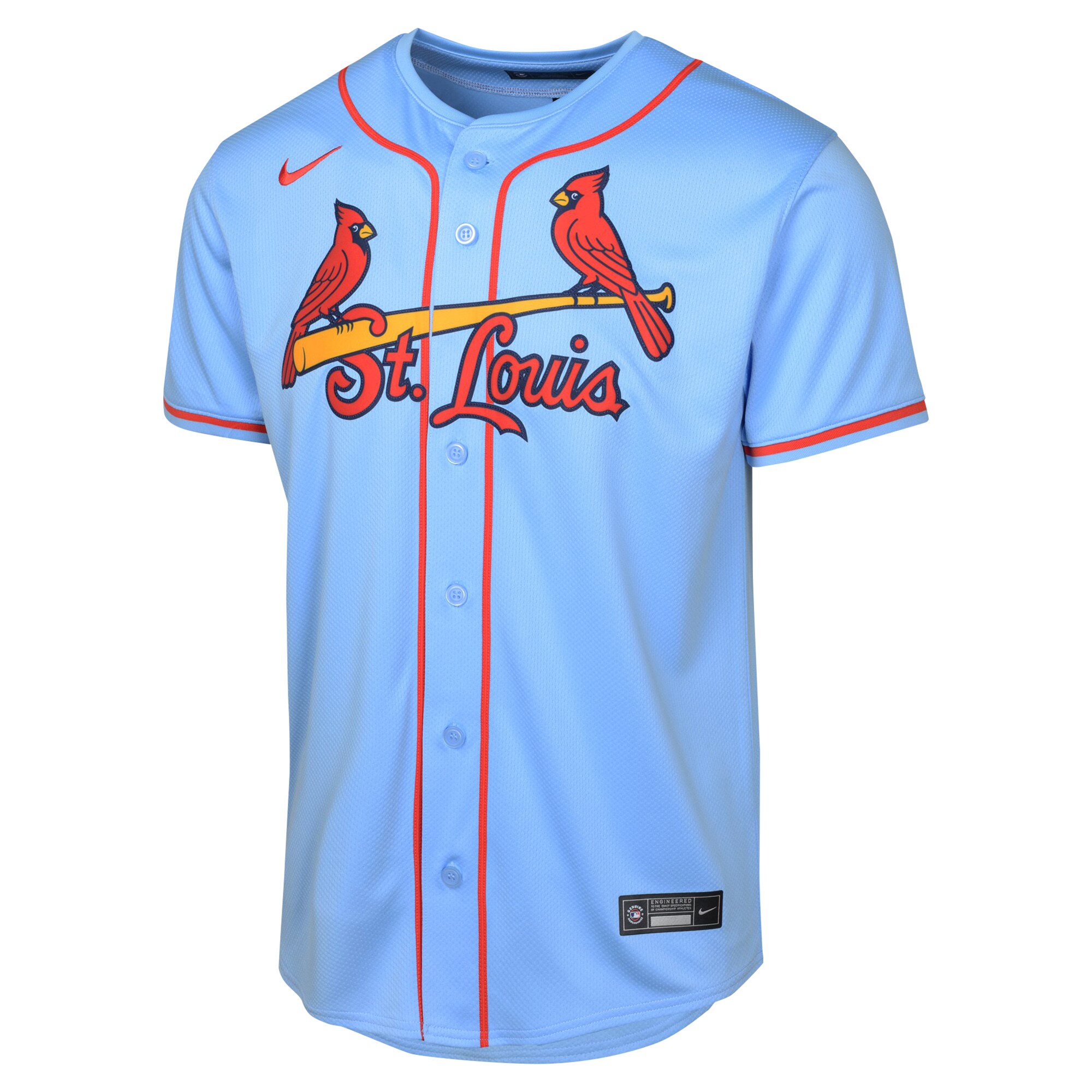 St. Louis Cardinals Light Blue Alternate Limited MLB Jersey Youth