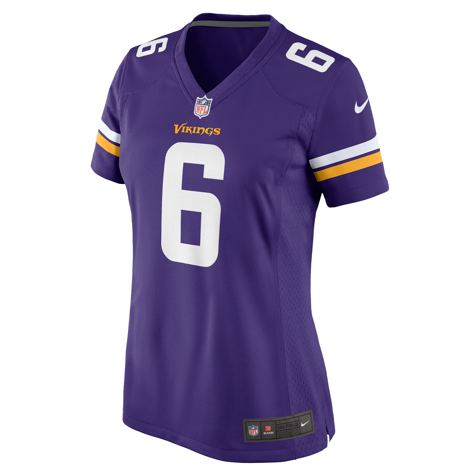 Minnesota Vikings Brian Asamoah II Purple Game NFL Jersey Women's
