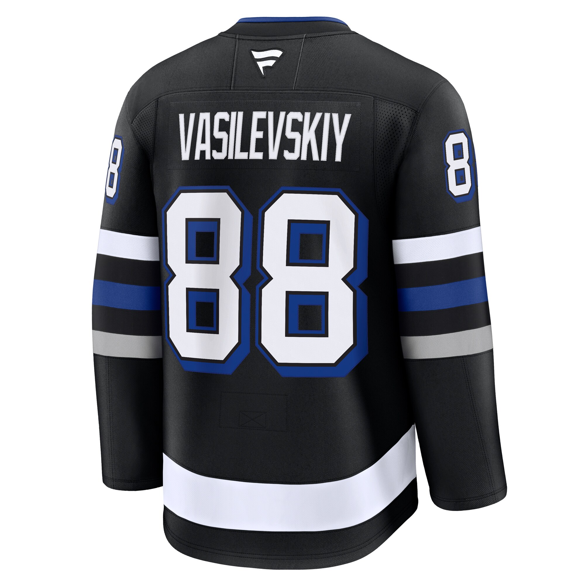 Tampa Bay Lightning Andrei Vasilevskiy Black Alternate Premium NHL Jersey Men's