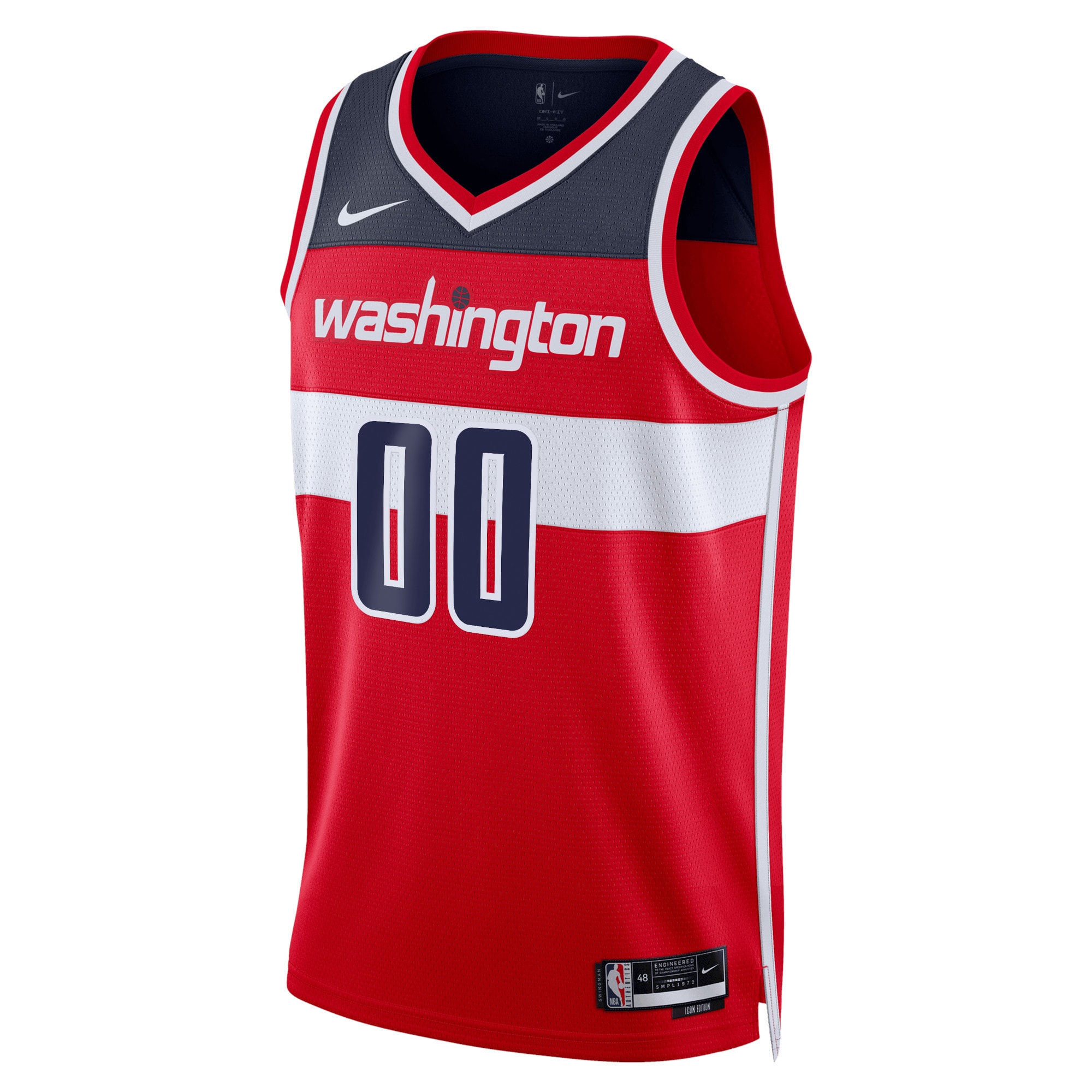 Washington Wizards Icon Swingman Custom Unisex NBA Jersey Unisex