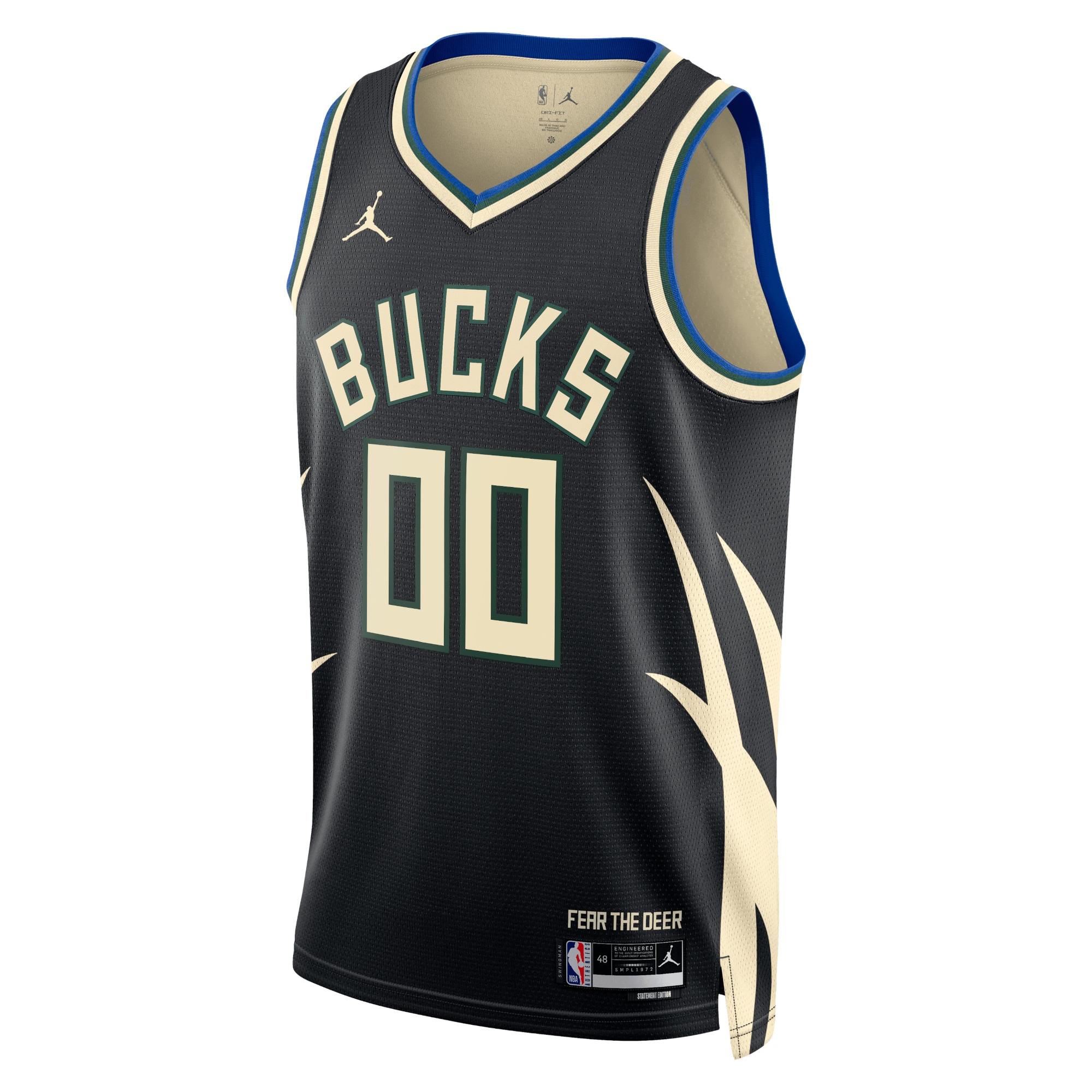 Milwaukee Bucks Jordan Statement Swingman Custom Unisex NBA Jersey Unisex