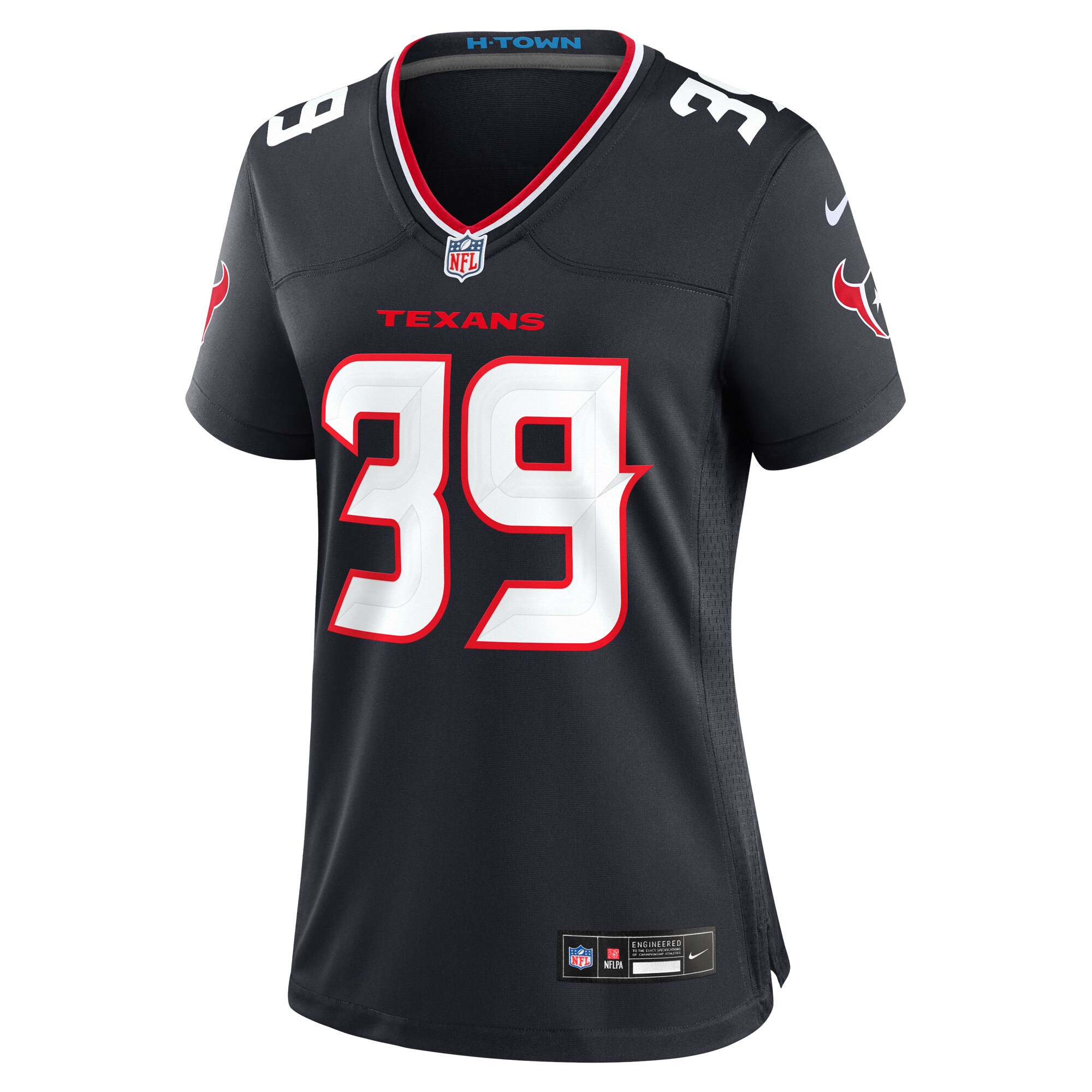 Houston Texans Henry To'oto'o Navy Team Game NFL Jersey Women's