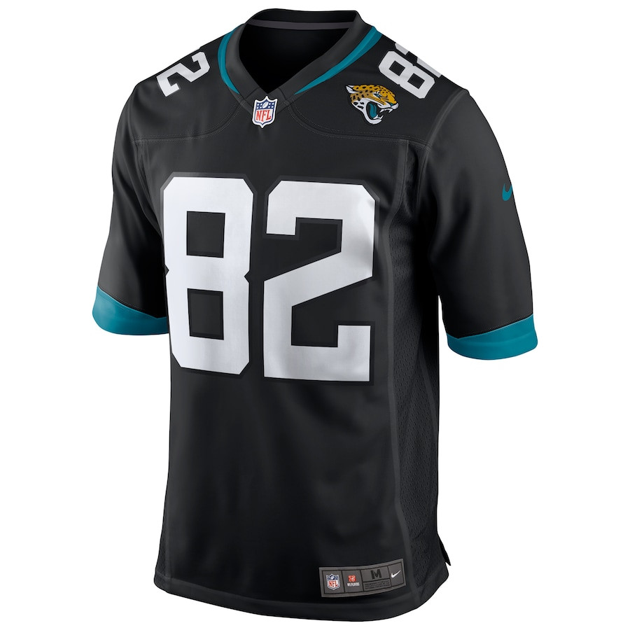 Jimmy Smith 82 Jacksonville Jaguars Game Retired Black NFL Jersey Men's