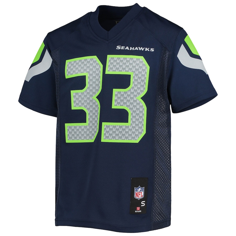 Jamal Adams 33 Seattle Seahawks College Navy NFL Jersey Youth