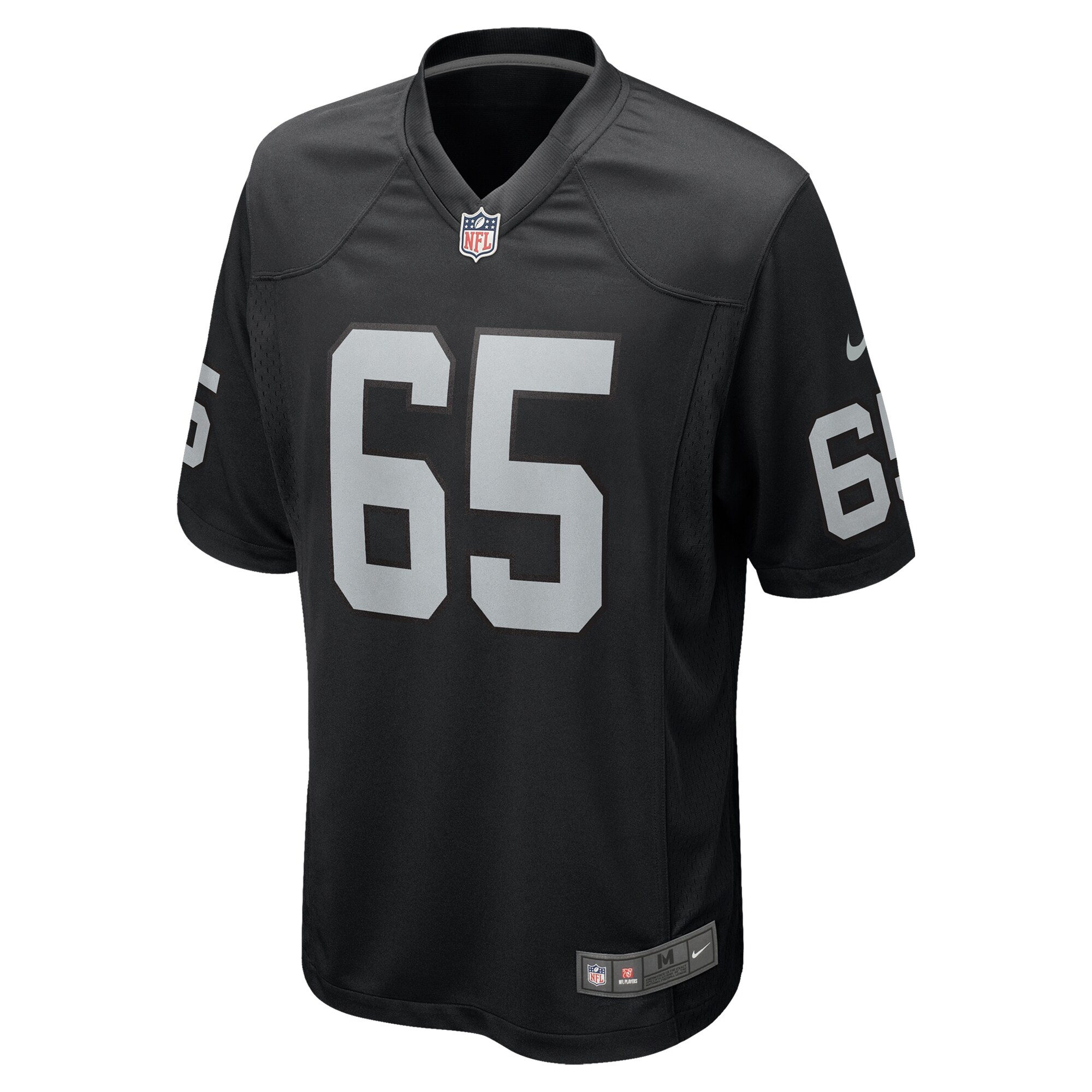 Las Vegas Raiders Cody Whitehair Black Team Game NFL Jersey Men's