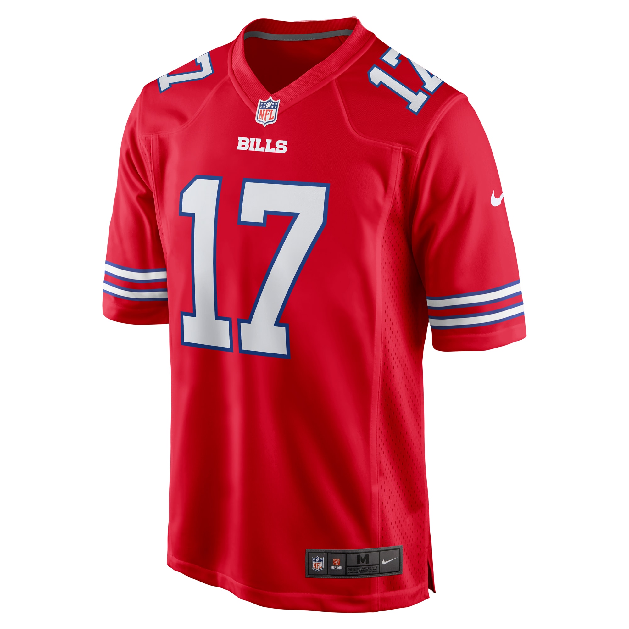 Buffalo Bills Josh Allen Red Alternate Game NFL Jersey Men's