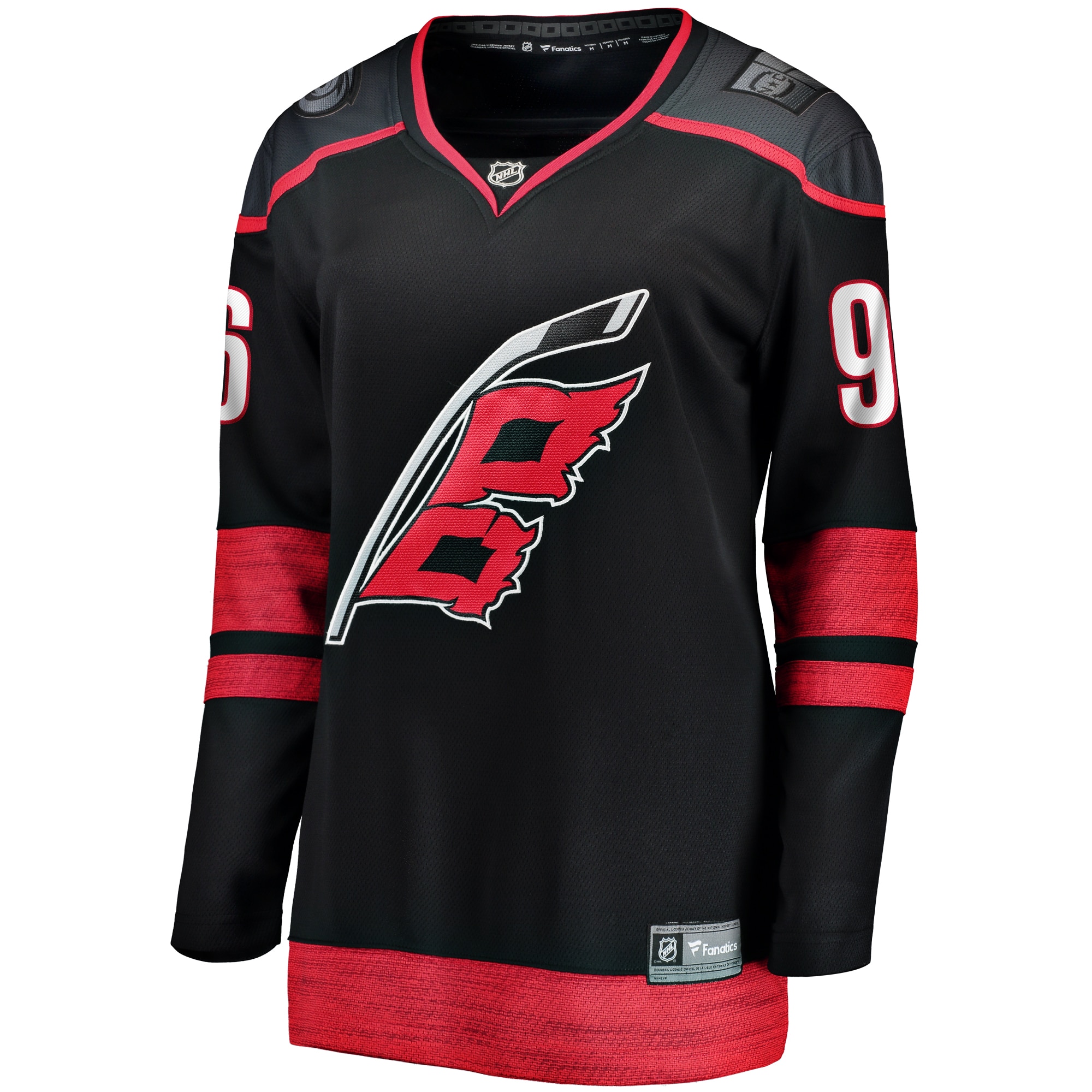 Carolina Hurricanes Mikko Rantanen Black Home Breakaway Player NHL Jersey Women's