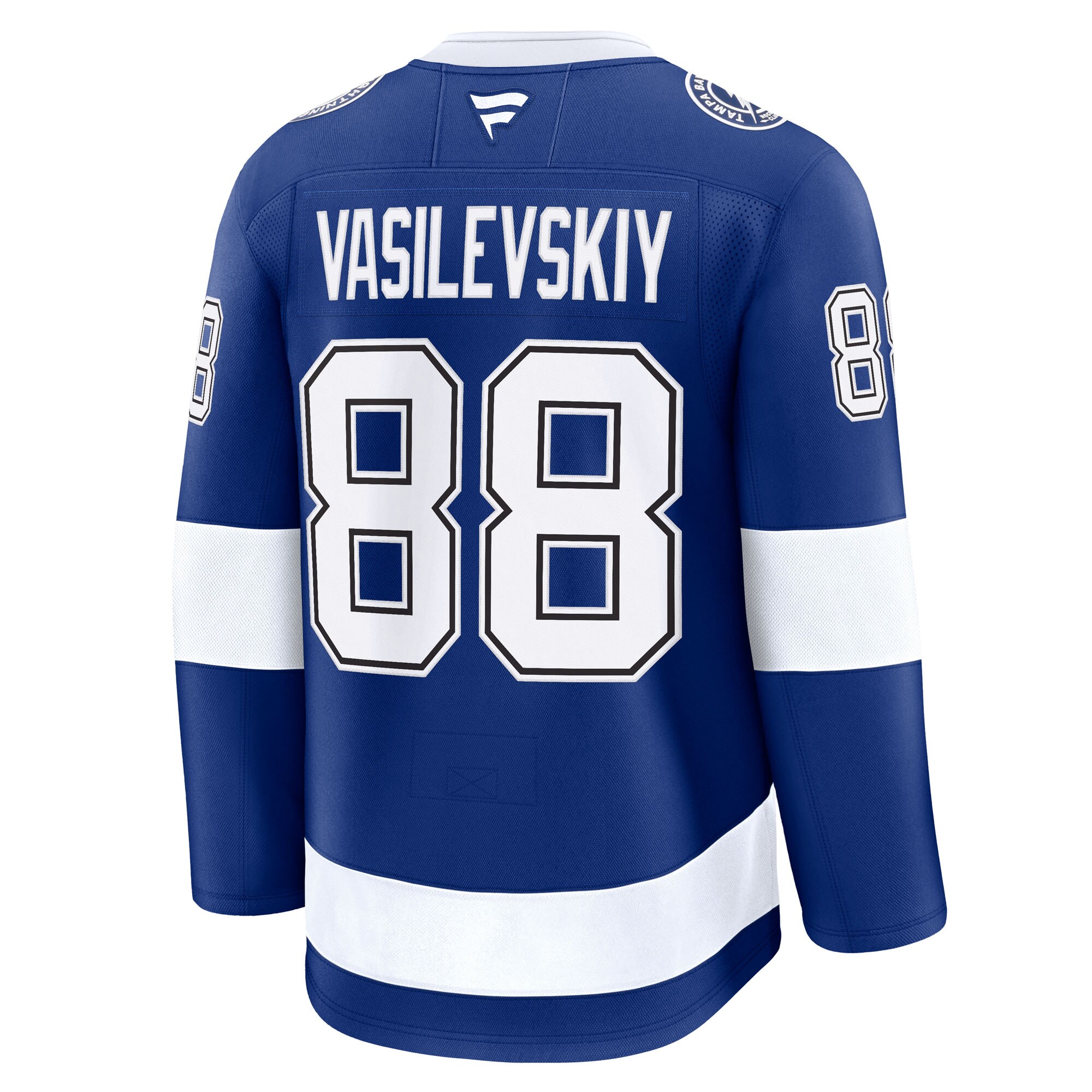 Tampa Bay Lightning Andrei Vasilevskiy Blue Home Premium NHL Jersey Men's