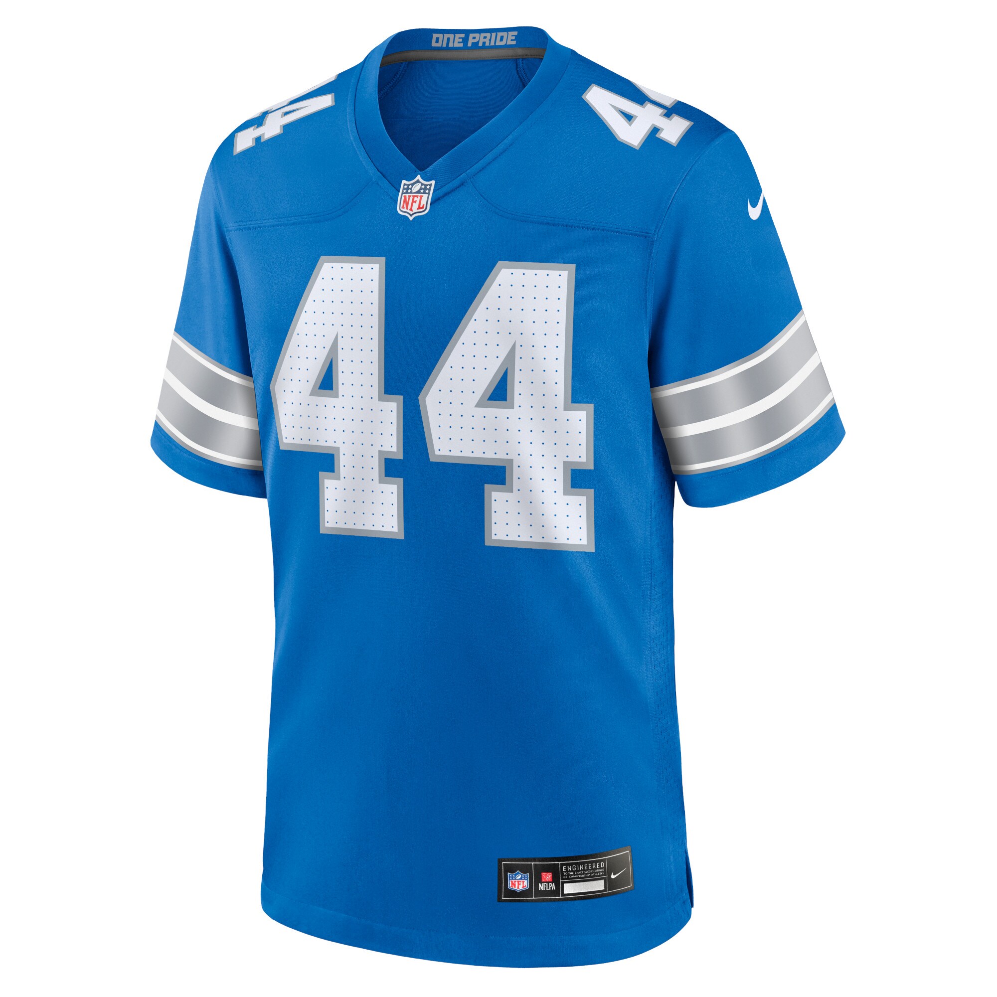 Detroit Lions Malcolm Rodriguez Blue Game NFL Jersey Men's