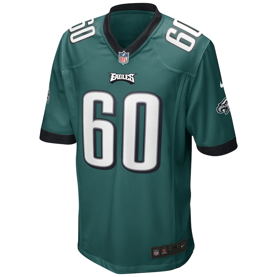Chuck Bednarik 60 Philadelphia Eagles Game Retired Midnight Green NFL Jersey Men's