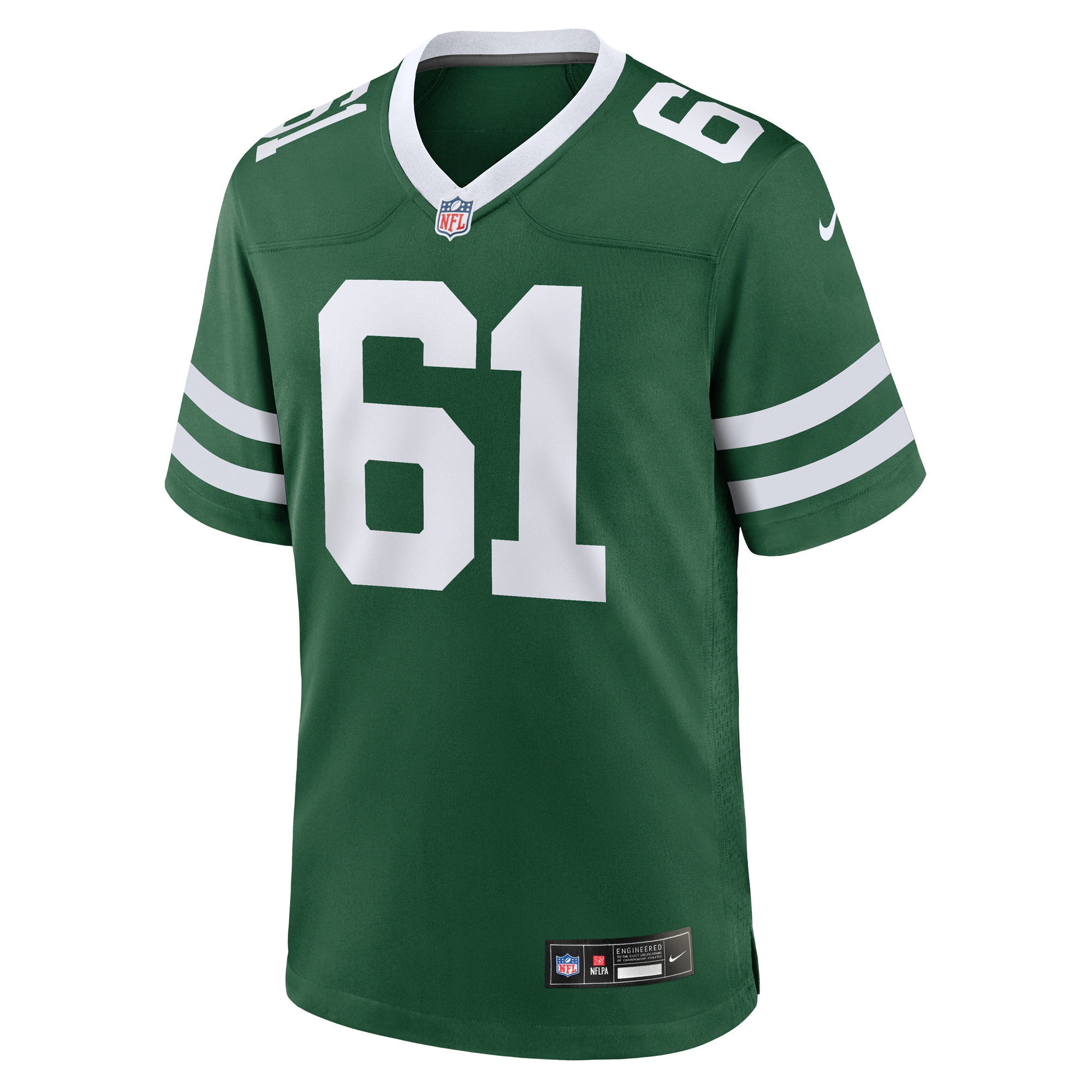 New York Jets Max Mitchell Legacy Green Team Game NFL Jersey Men's