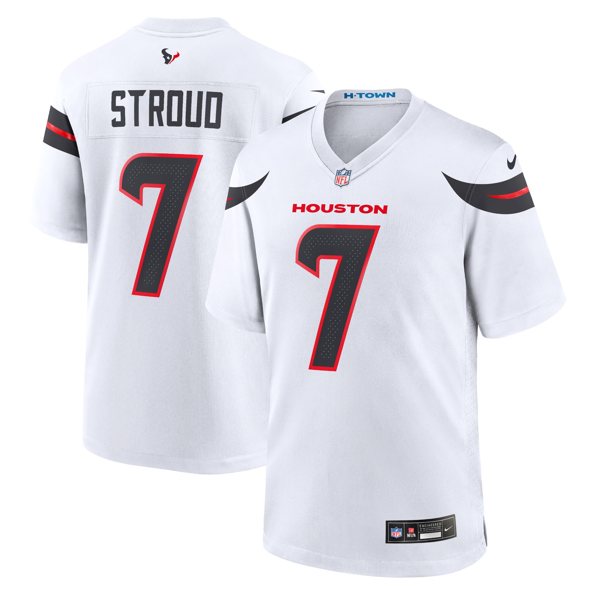 Houston Texans C.J. Stroud White Game NFL Jersey Men's
