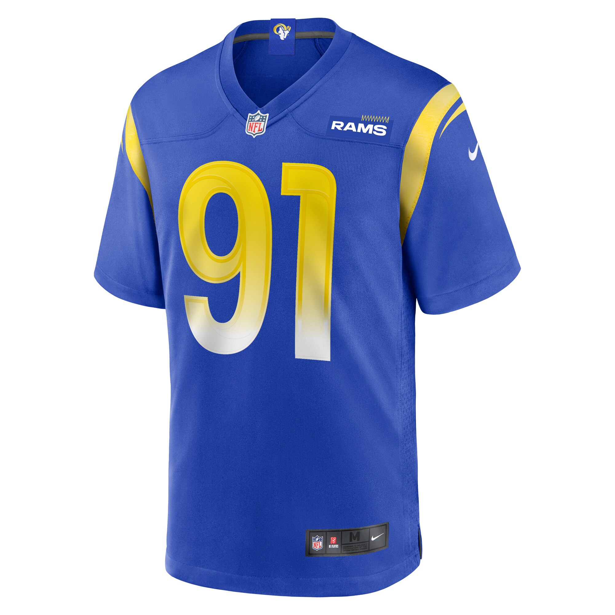 Los Angeles Rams Kobie Turner Royal Home Game NFL Jersey Men's