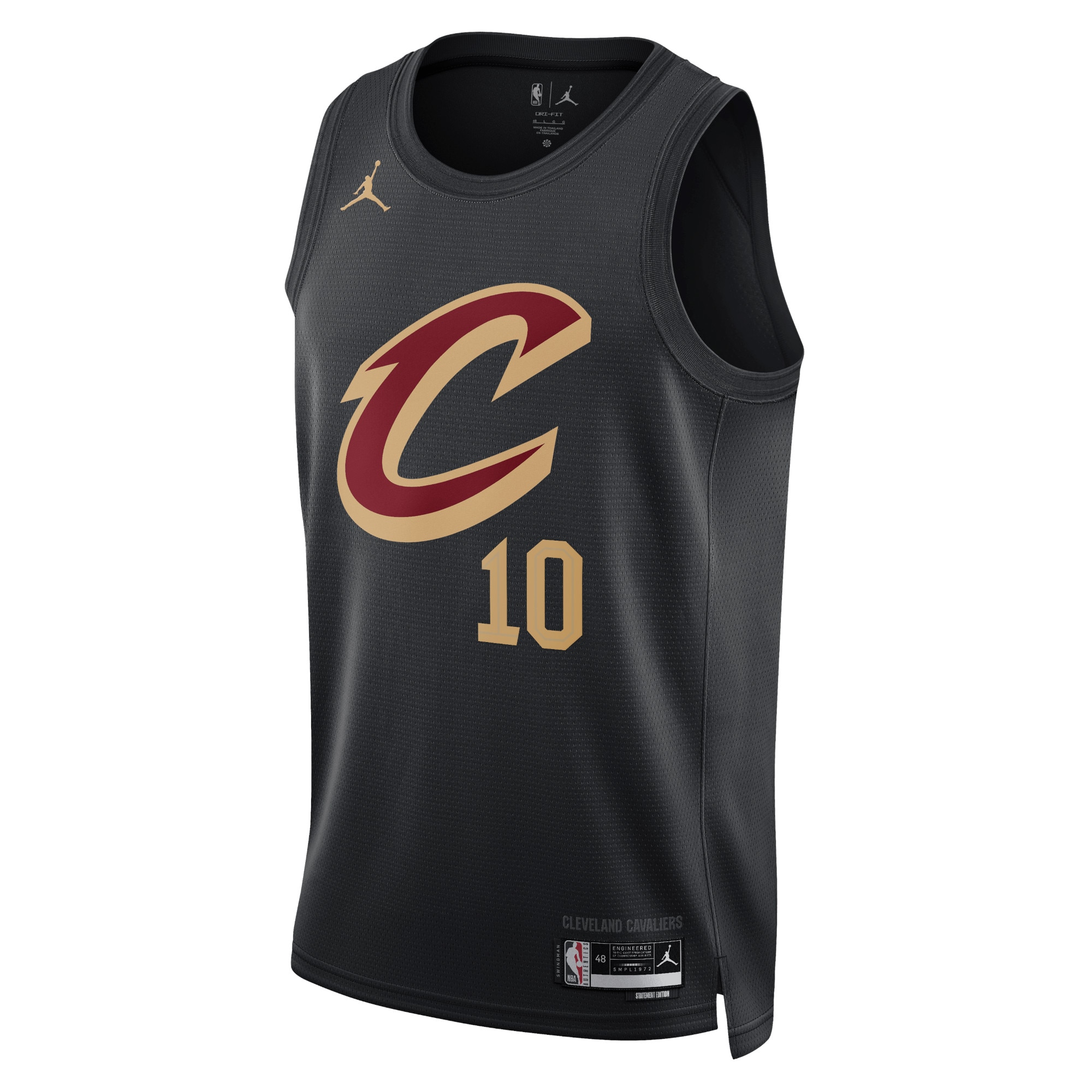 Cleveland Cavaliers Jordan Statement Edition Swingman Black Darius Garlan Unisex NBA Jersey Unisex