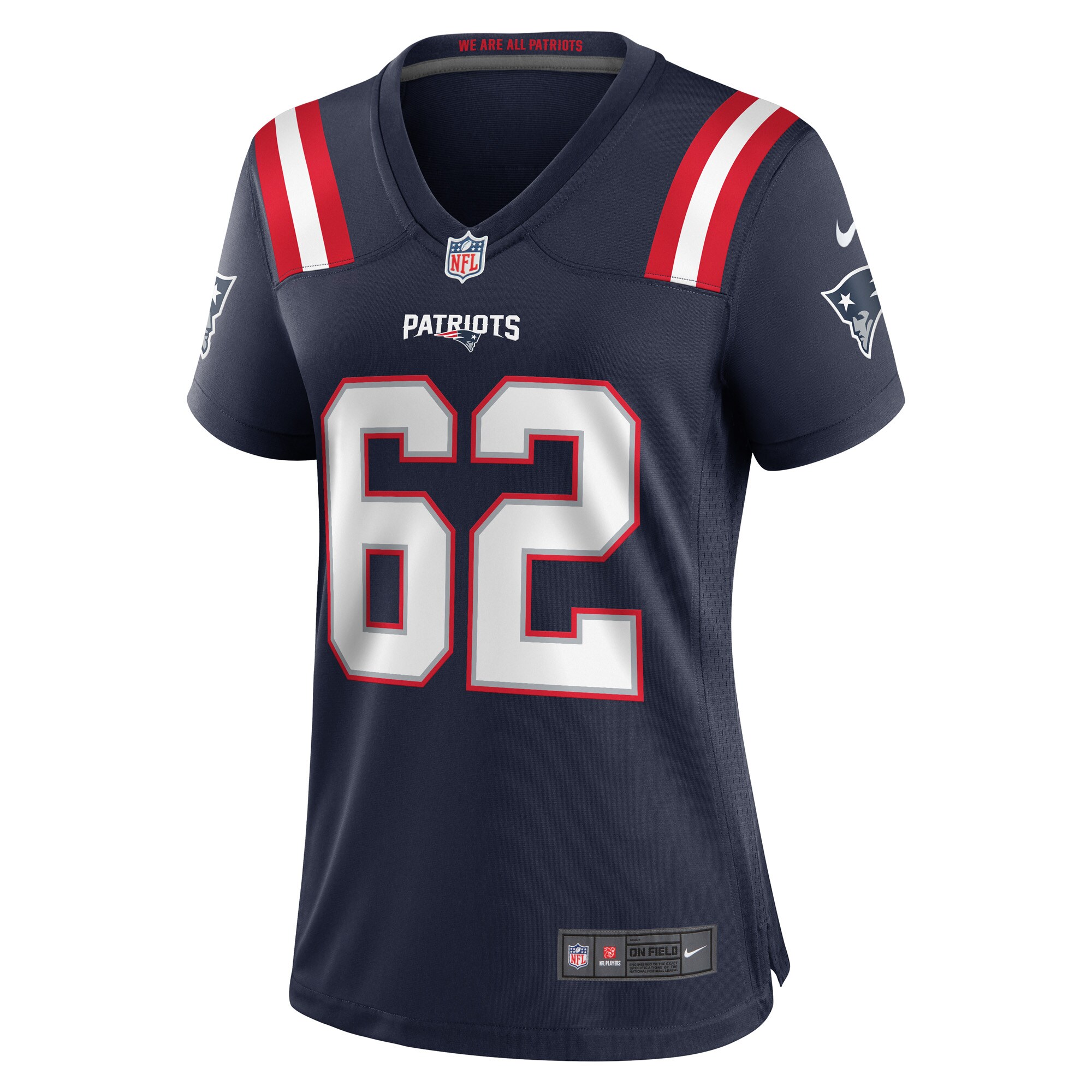 New England Patriots Bill Murray Navy Game Player NFL Jersey Women's