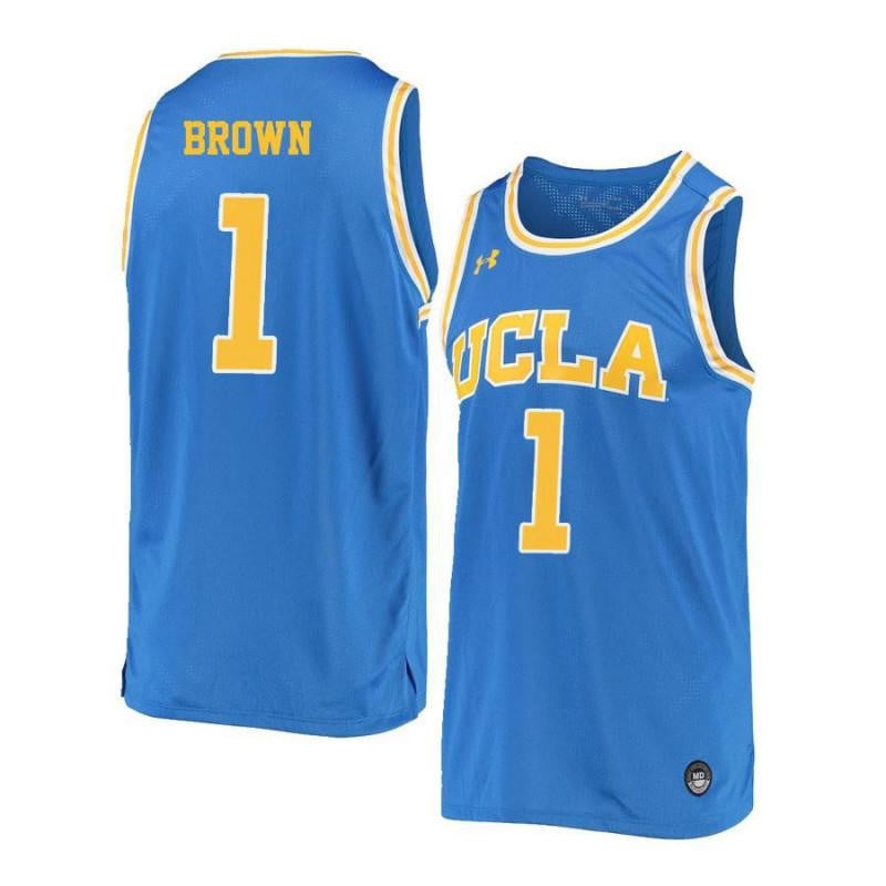 1 Moses Brown Blue Retro Elite UCLA Bruins NCAA Jersey Men's