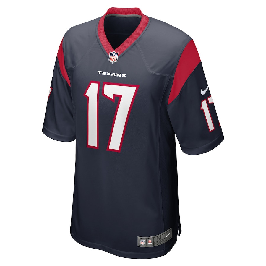 Kris Boyd 17 Houston Texans Game Navy NFL Jersey Men's