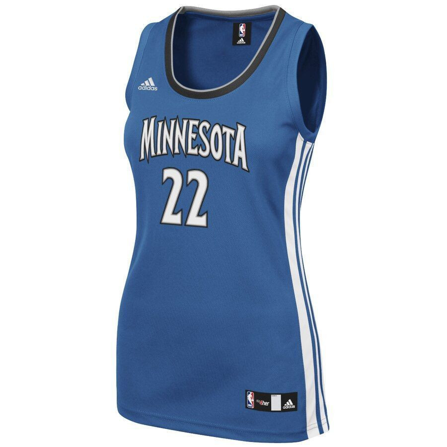 Andrew Wiggins Minnesota Timberwolves Road Light Blue NBA Jersey Women's