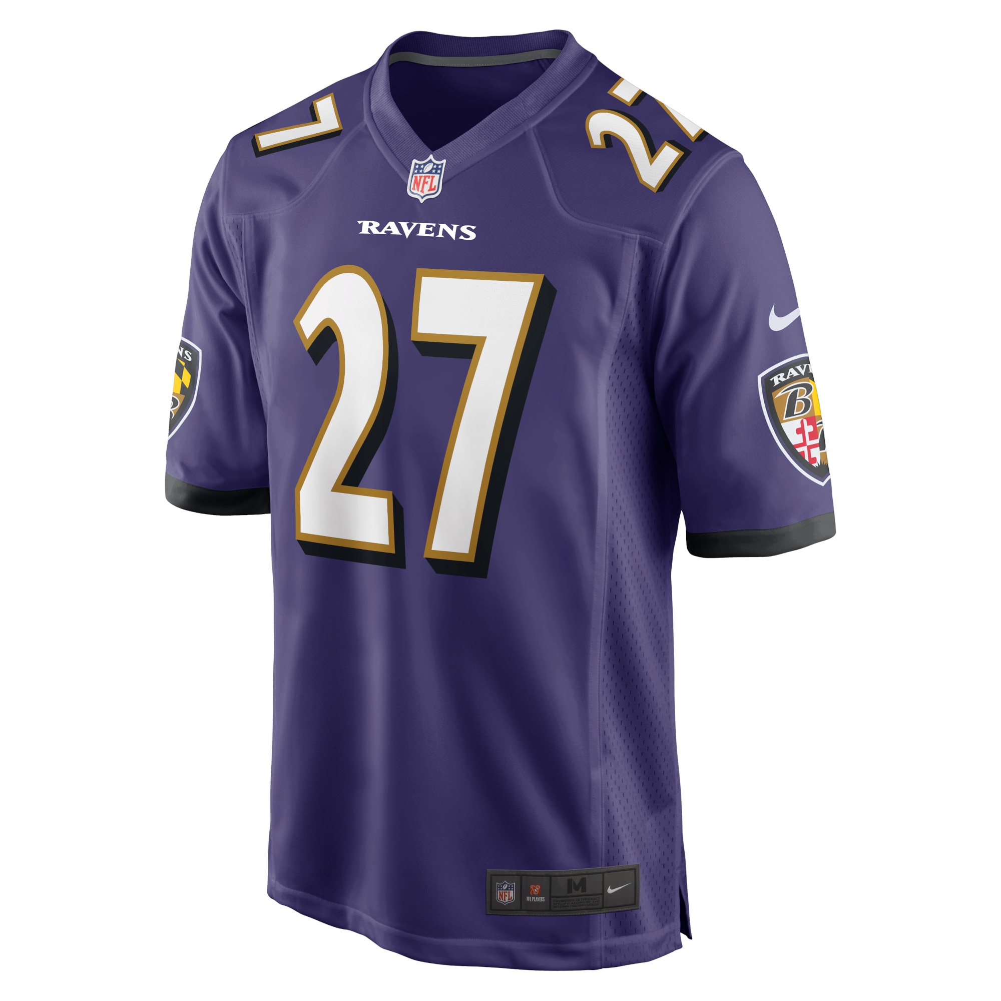 Baltimore Ravens J.K. Dobbins Purple Game Team NFL Jersey Men's