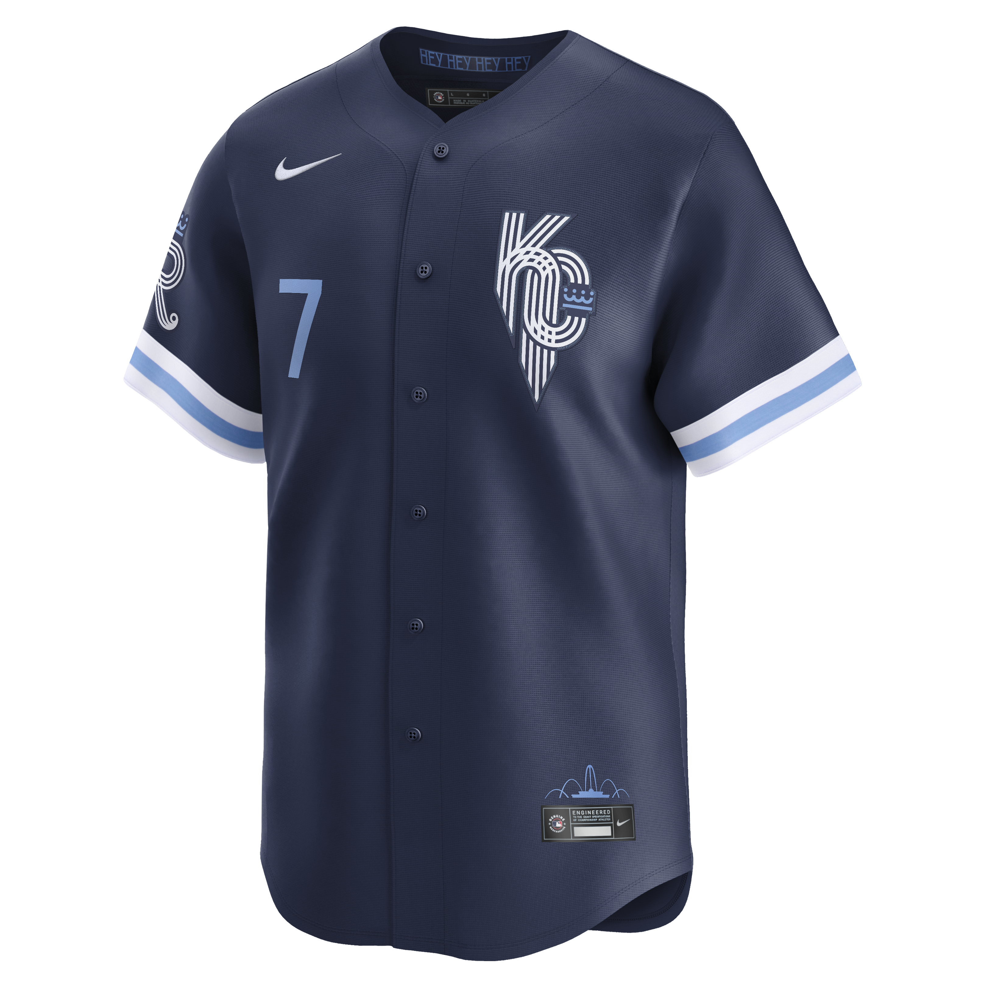 Kansas City Royals Bobby Witt Jr. Navy City Connect Limited MLB Jersey Men's