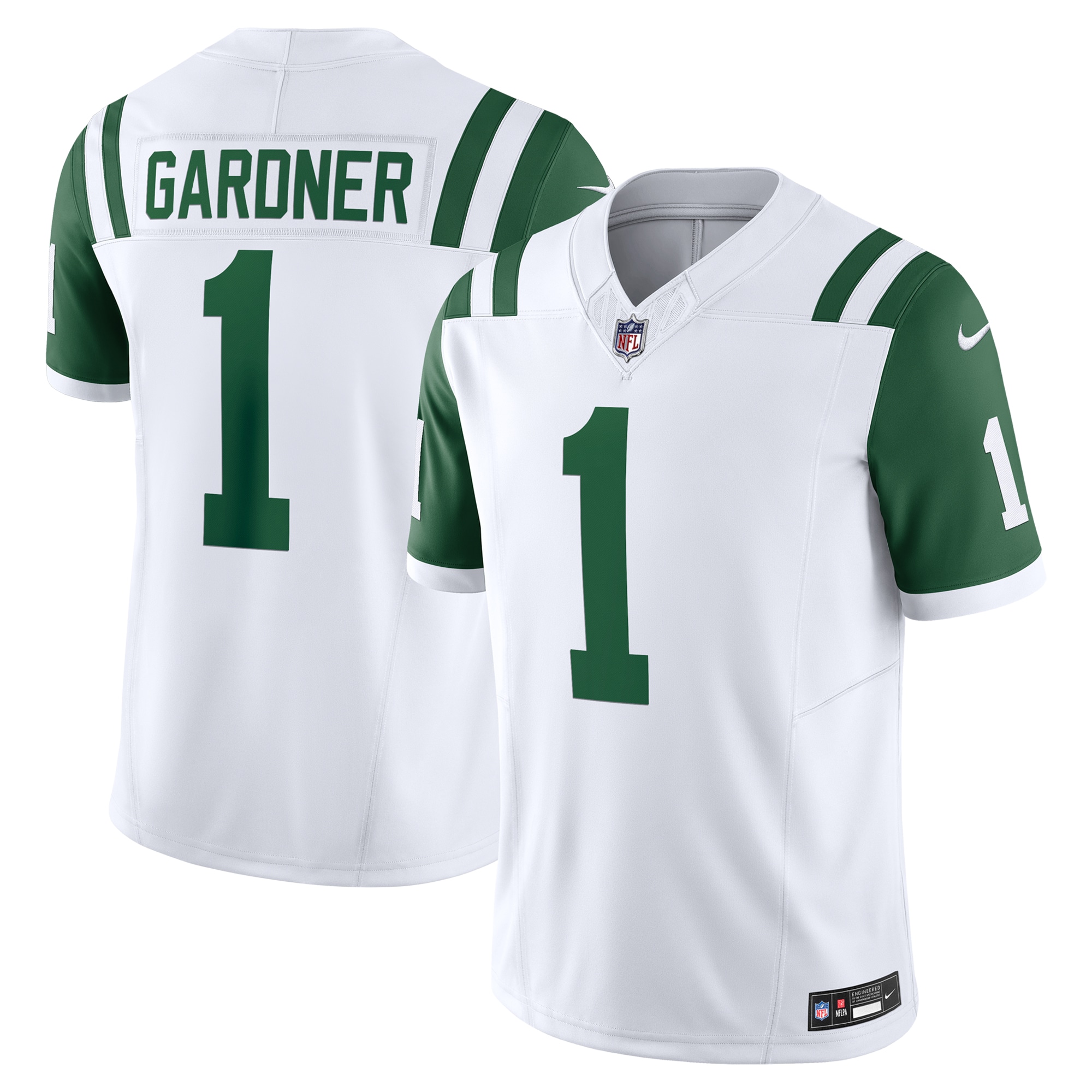 New York Jets Ahmad Sauce Gardner White Classic Alternate Vapor F.U.S.E. Limited NFL Jersey Men's