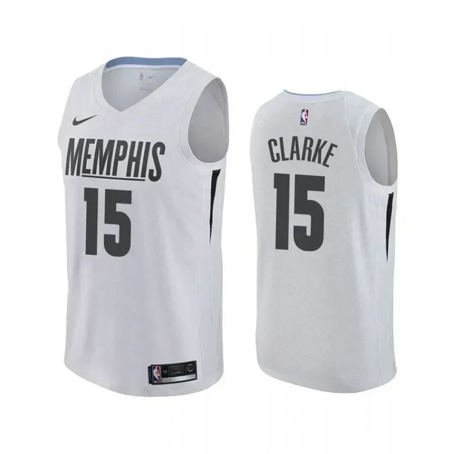 Brandon Clarke Mlk Day Grizzlies Honor King White NBA Jersey Men's