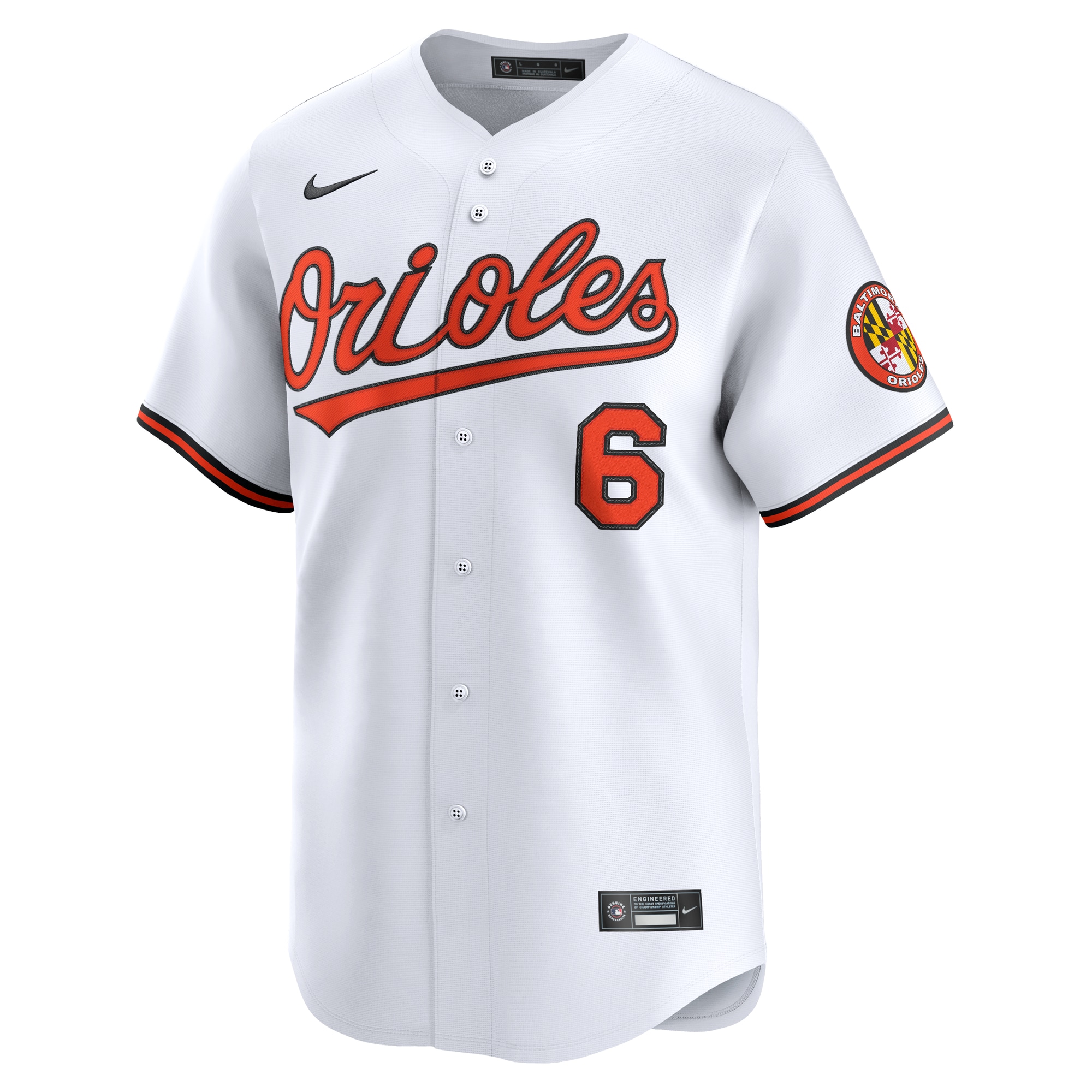 Baltimore Orioles Ryan Mountcastle White Alternate Limited Player MLB Jersey Men's