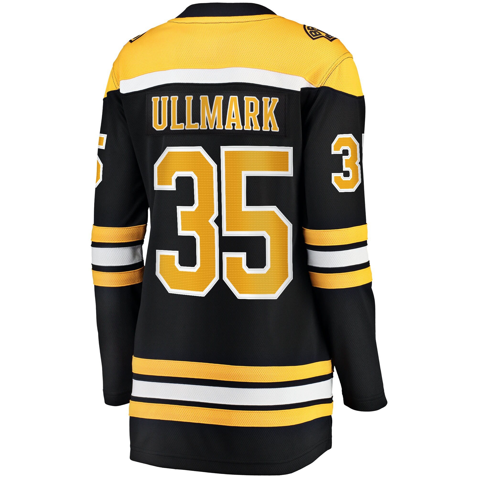 Linus Ullmark 35 Boston Bruins Home Breakaway Women, Black NHL Jersey Women's