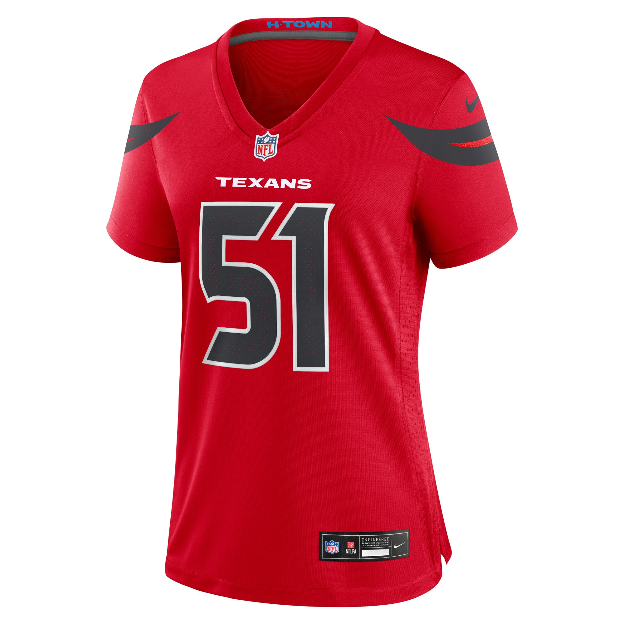 Houston Texans Will Anderson Jr. Red Alternate Game NFL Jersey Women's