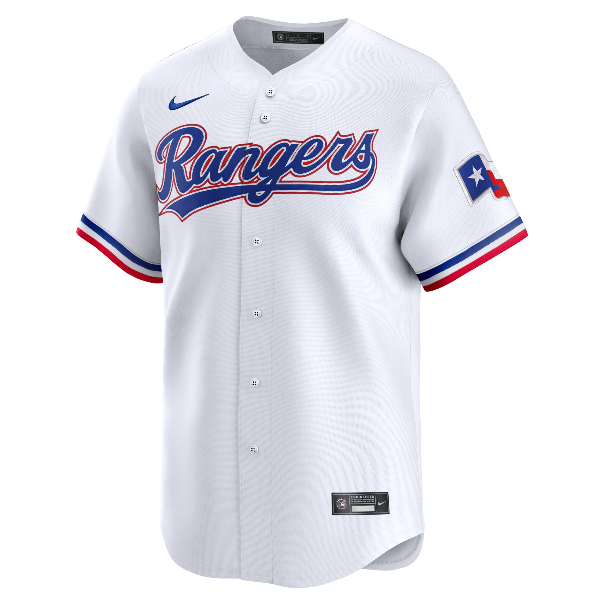 Texas Rangers Josh Jung White Home Limited Player MLB Jersey Men's