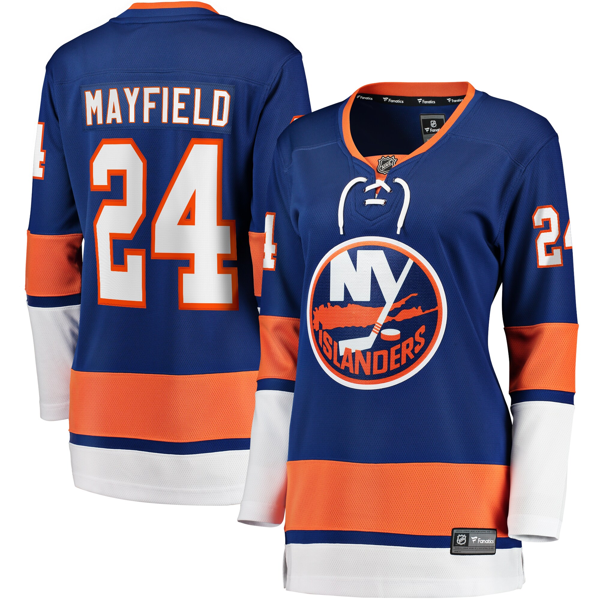 New York Islanders Scott Mayfield Royal Breakaway NHL Jersey Women's
