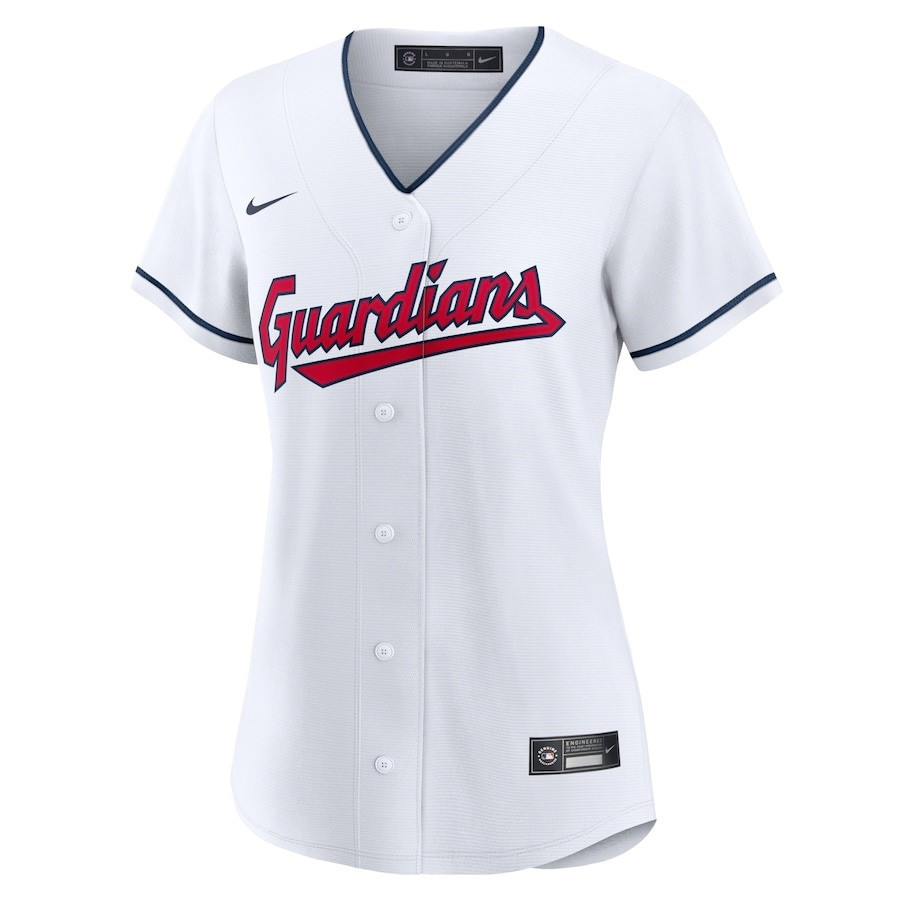 Cleveland Guardians Home Team White MLB Jersey Women's