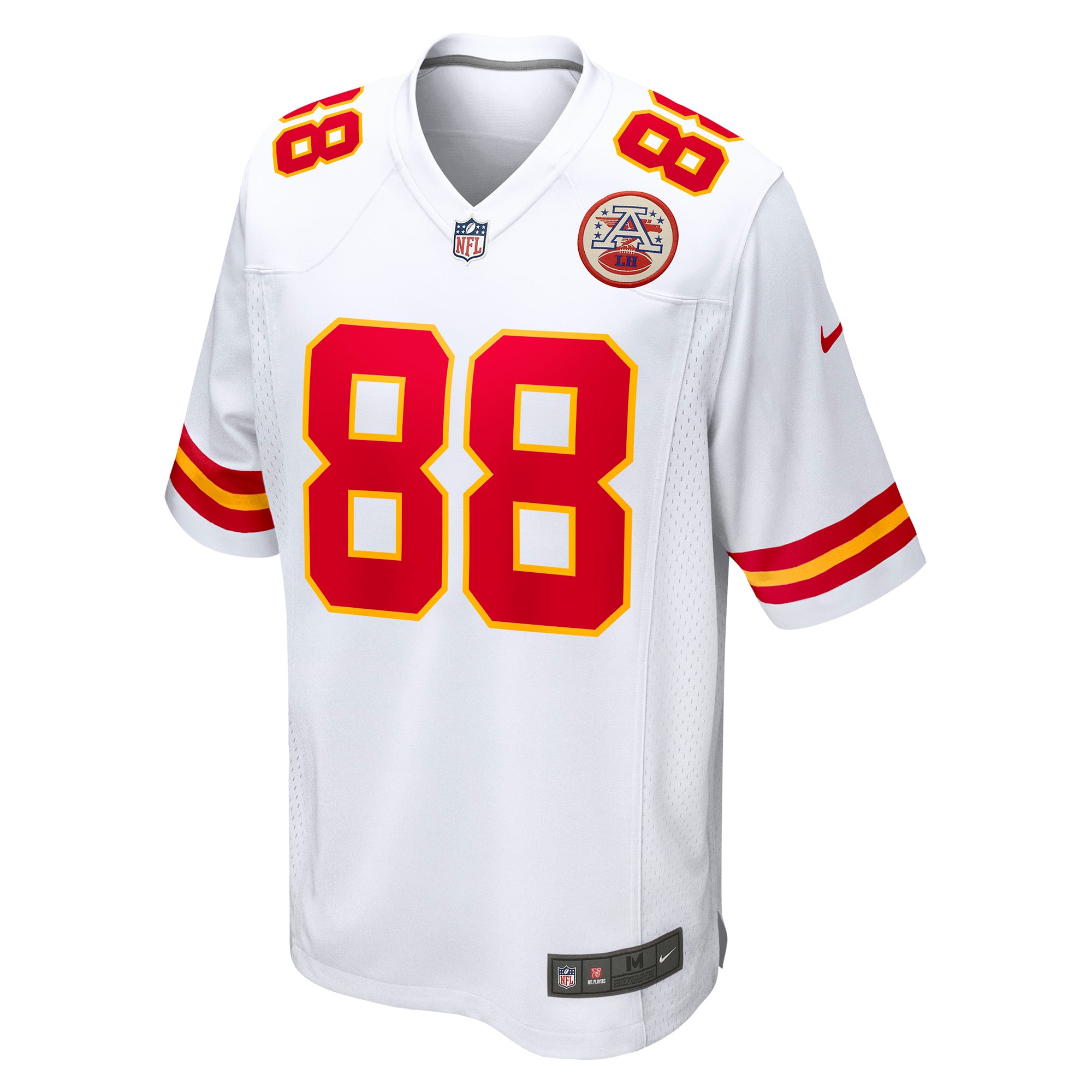 Kansas City Chiefs Tony Gonzalez White Retired Player Game NFL Jersey Men's