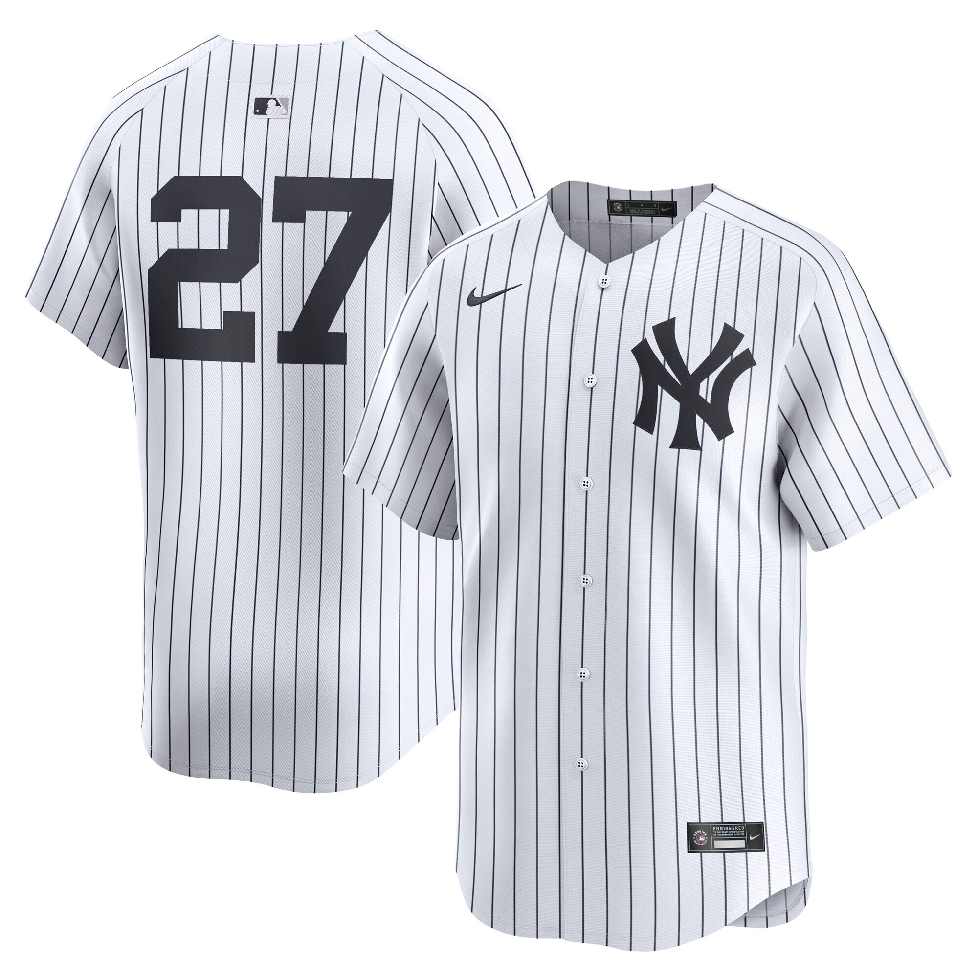New York Yankees Giancarlo Stanton White Home Limited Player MLB Jersey Men's